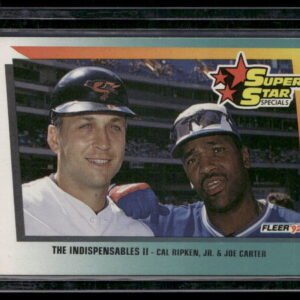 1992 Fleer #703 Cal Ripken Jr. & Joe Carter