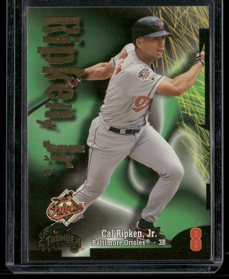 1998 Skybox Thunder #8 Cal Ripken Jr.