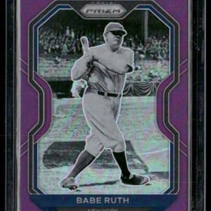 2021 Panini Prizm Purple #182 Babe Ruth