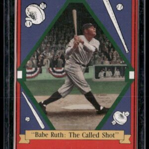 1992 Delphi #NN "THE CALLED SHOT" PROMO BABE RUTH