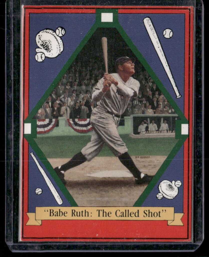 1992 Delphi #NN "THE CALLED SHOT" PROMO BABE RUTH